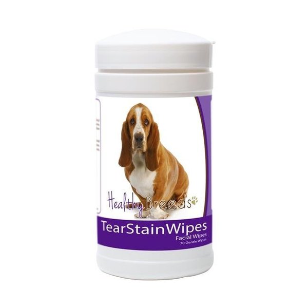 Healthy Breeds Healthy Breeds 840235152620 Basset Hound Tear Stain Wipes 840235152620